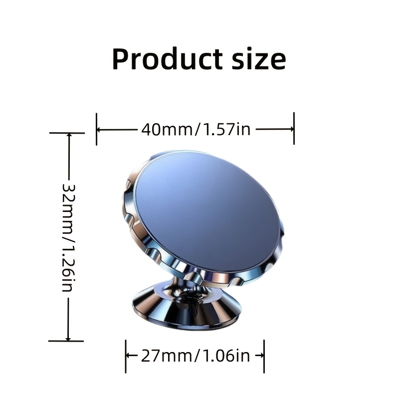 Upgrade Car Magnetic Phone Holder Suitable Iphone Xiaomi