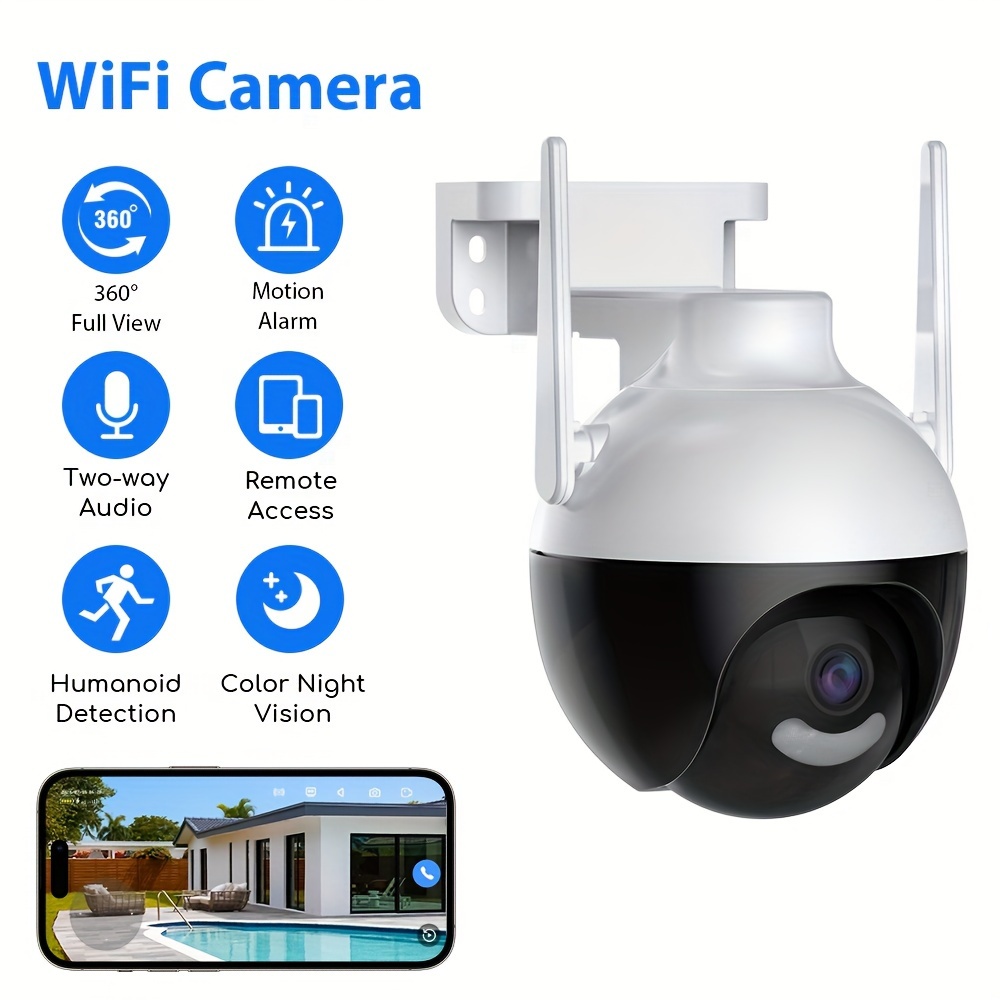 

1080p Hd For And Use, 360 ° Ptz Network , 2.4ghz, And Pet , , Detection Alarm , In Conjunction And Computer , , App: