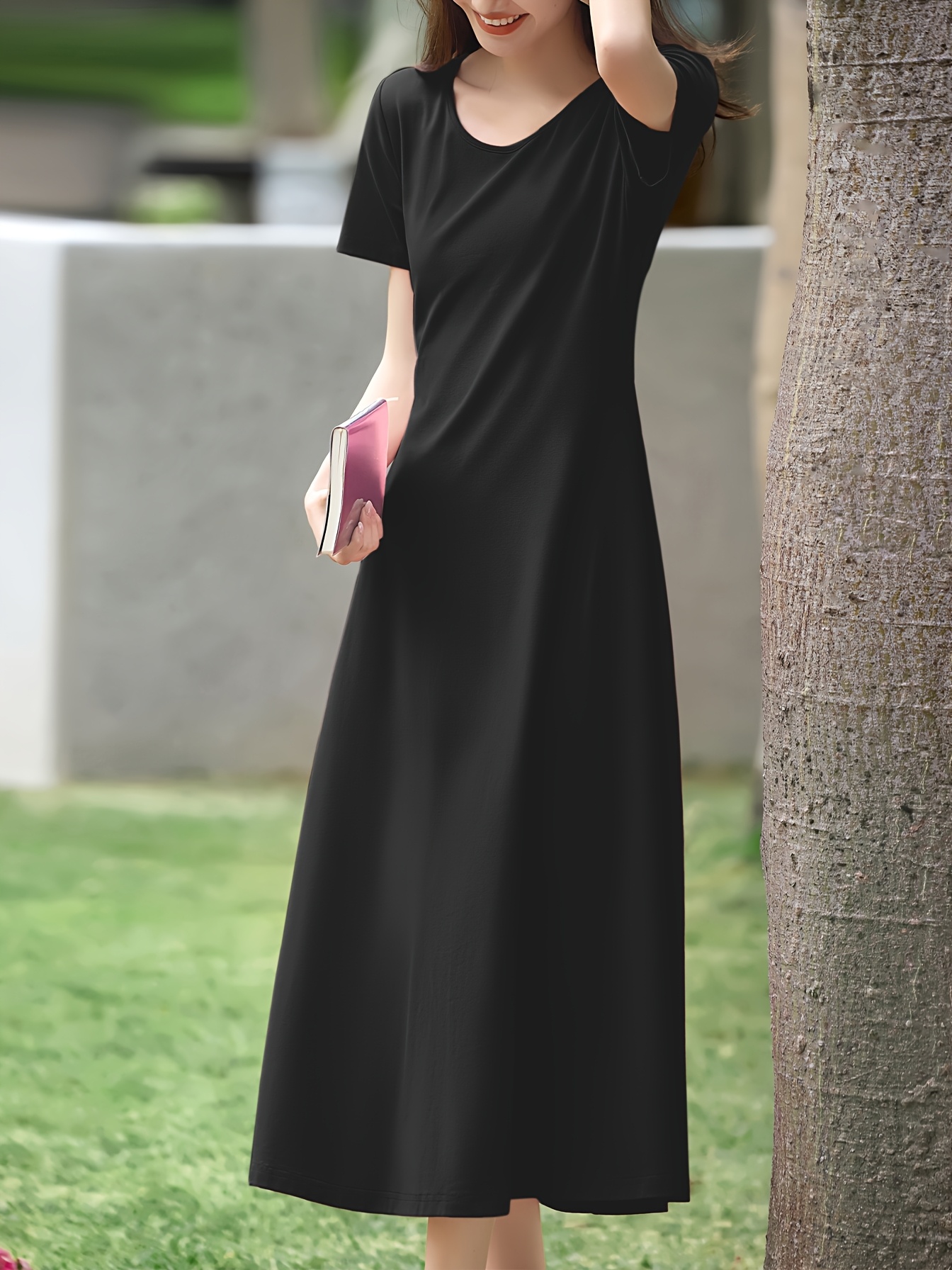 Zwarte Zomerjurk Zwart Zomer Jurkje Travelstof Jurk Mi Piace