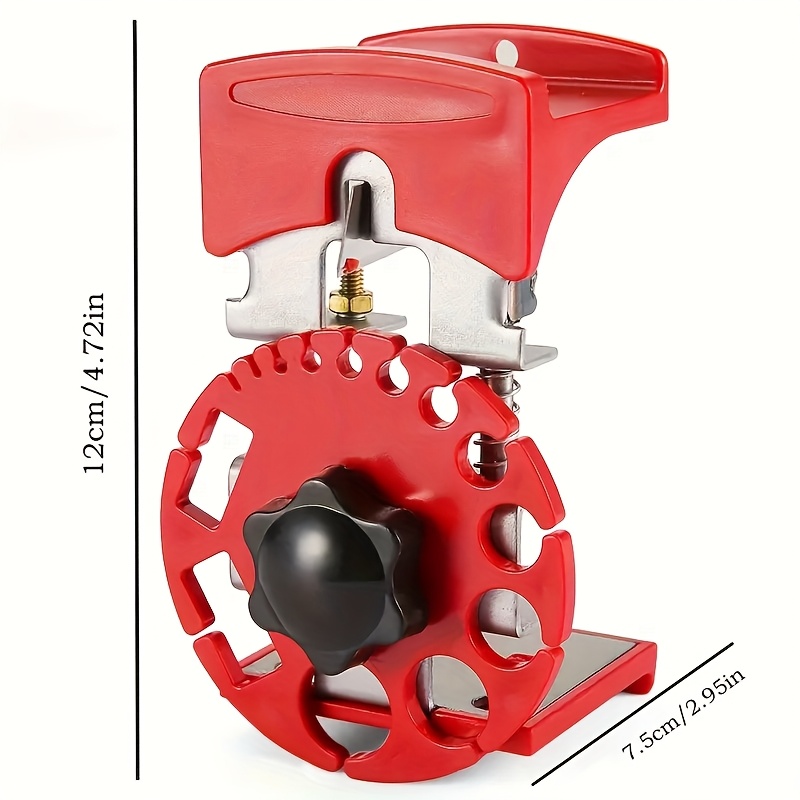 1pc heavy duty manual handheld adjustable wire stripper tool all in one cable stripper like mechanism for pvc armored no external residential electrical repairs diy wiring professional Product details 2