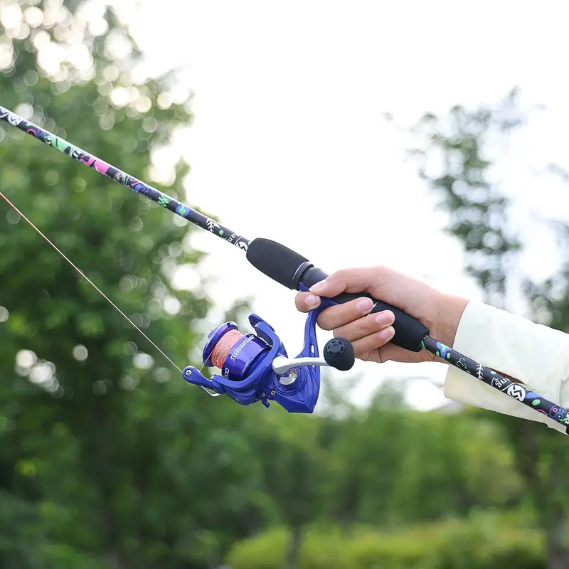 fishing rod reel combo 2pcs fishing rod 5 2 1 - Temu fishing rod reel combo 2pcs fishing rod 5 2 1 - Temu