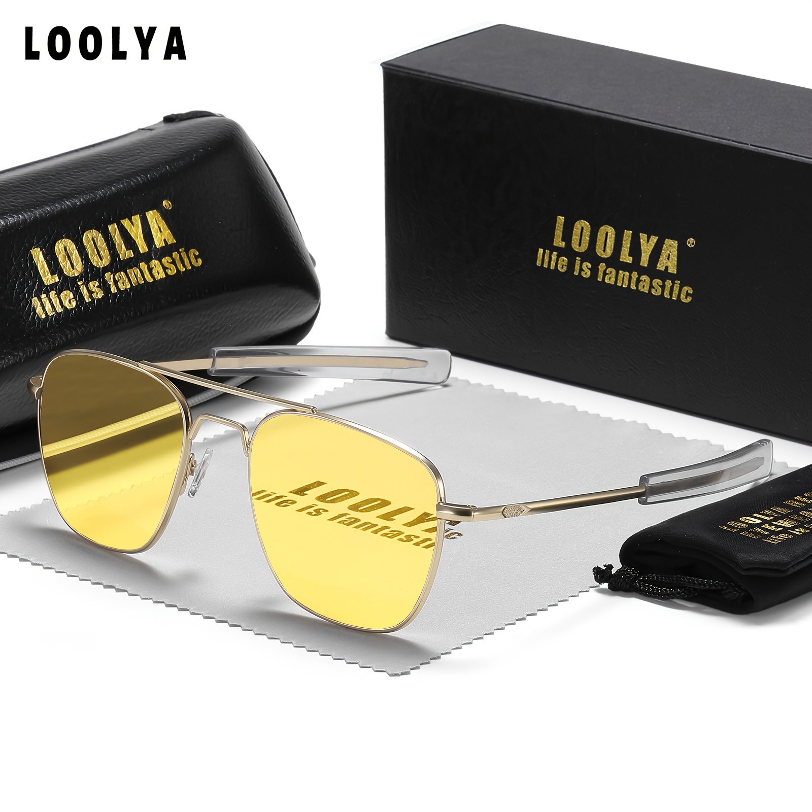 premium retro oversize square fashion glasses for - vintage  display picture 1