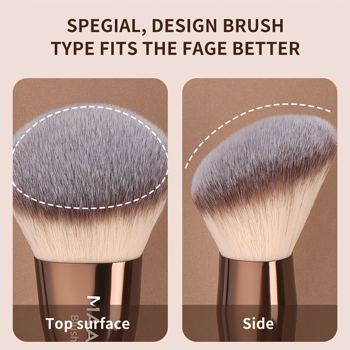 MAANGE 13pcs Professional Makeup Kit, Foundation Brush, Contour Brush, Powder Brush, Telescopic Makeup Brush, Travel Easy Carrying Set, Christmas Gift Set, Basic Makeup Tool