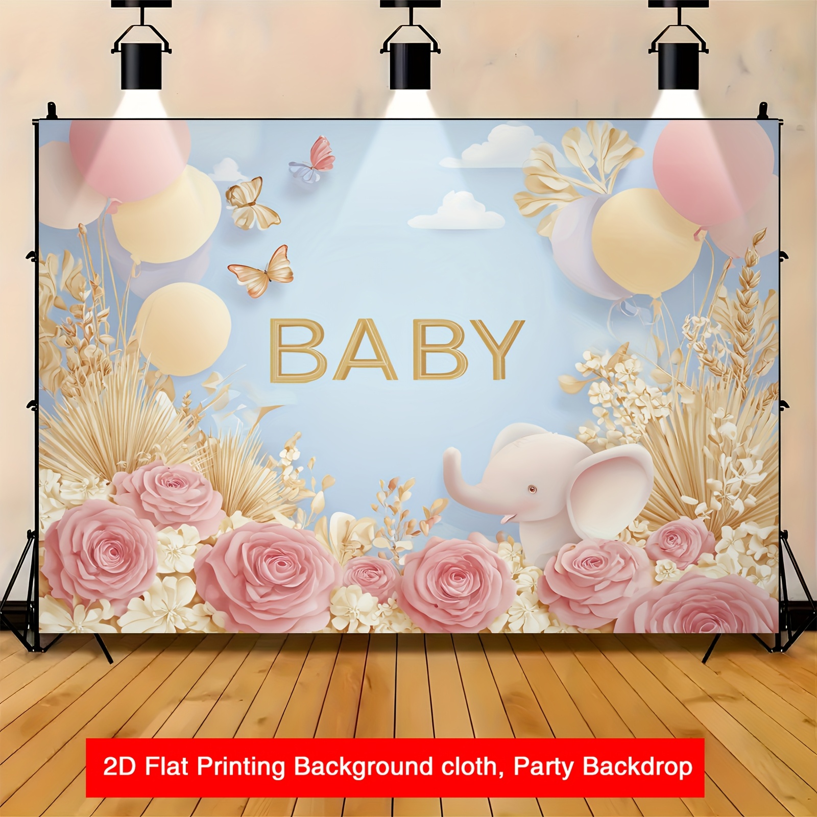 20pcs/40pcs/100pcs rose golden and pink baby girl napkins