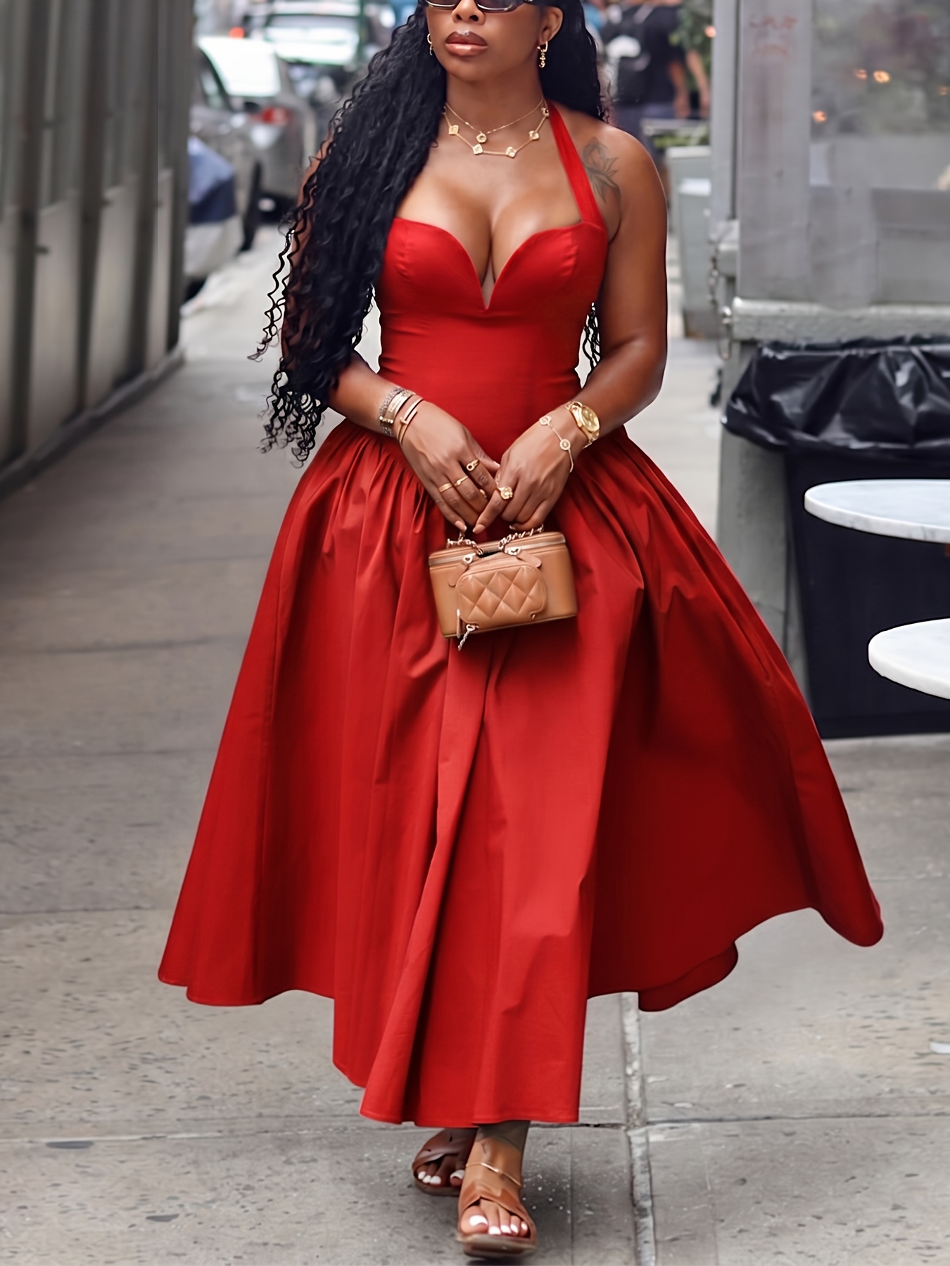 temu red dresses red dresses for women