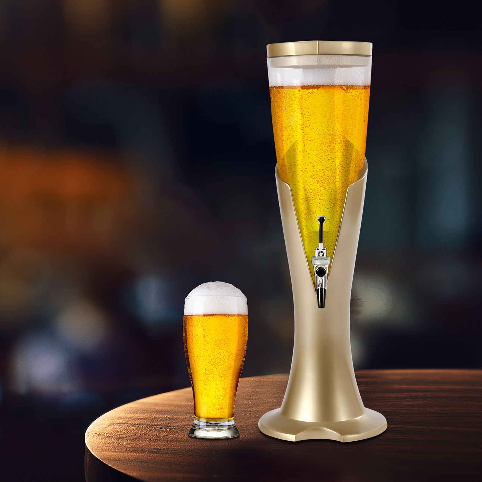 REAWOW 3L Getränkesäule – Bier-Dispenser Mit LE Produktbild-Vorschau 4