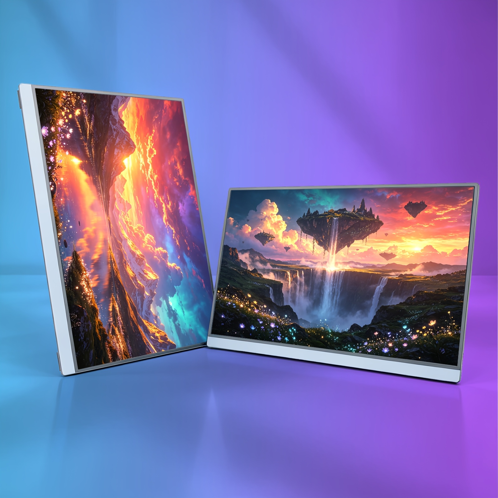 Image of 16-inch Portable Monitor, Ips Panel, 1920×1200 Hdr Screen, 100% Srgb Color Gamut, 320 Nits Brightness, Usb-c Plug-and-play External Display, Suitable For Laptops, Pcs, , , Ps5, Switch, Phones