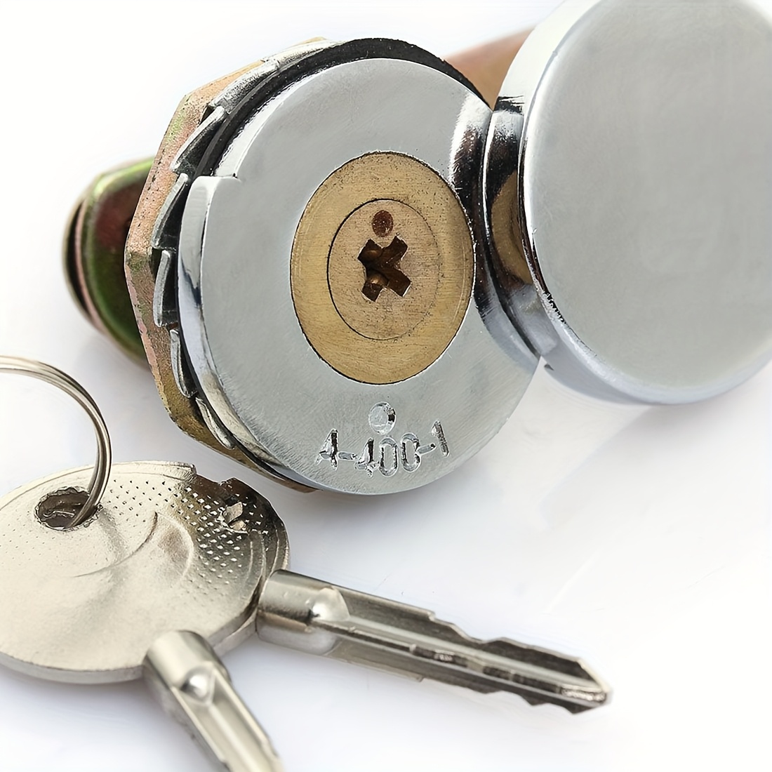 Durable And Reliable Latch Lock For Securing Doors, Cabinets, Mailboxes, And Drawers, Measuring 16mm, Includes 2 Keys