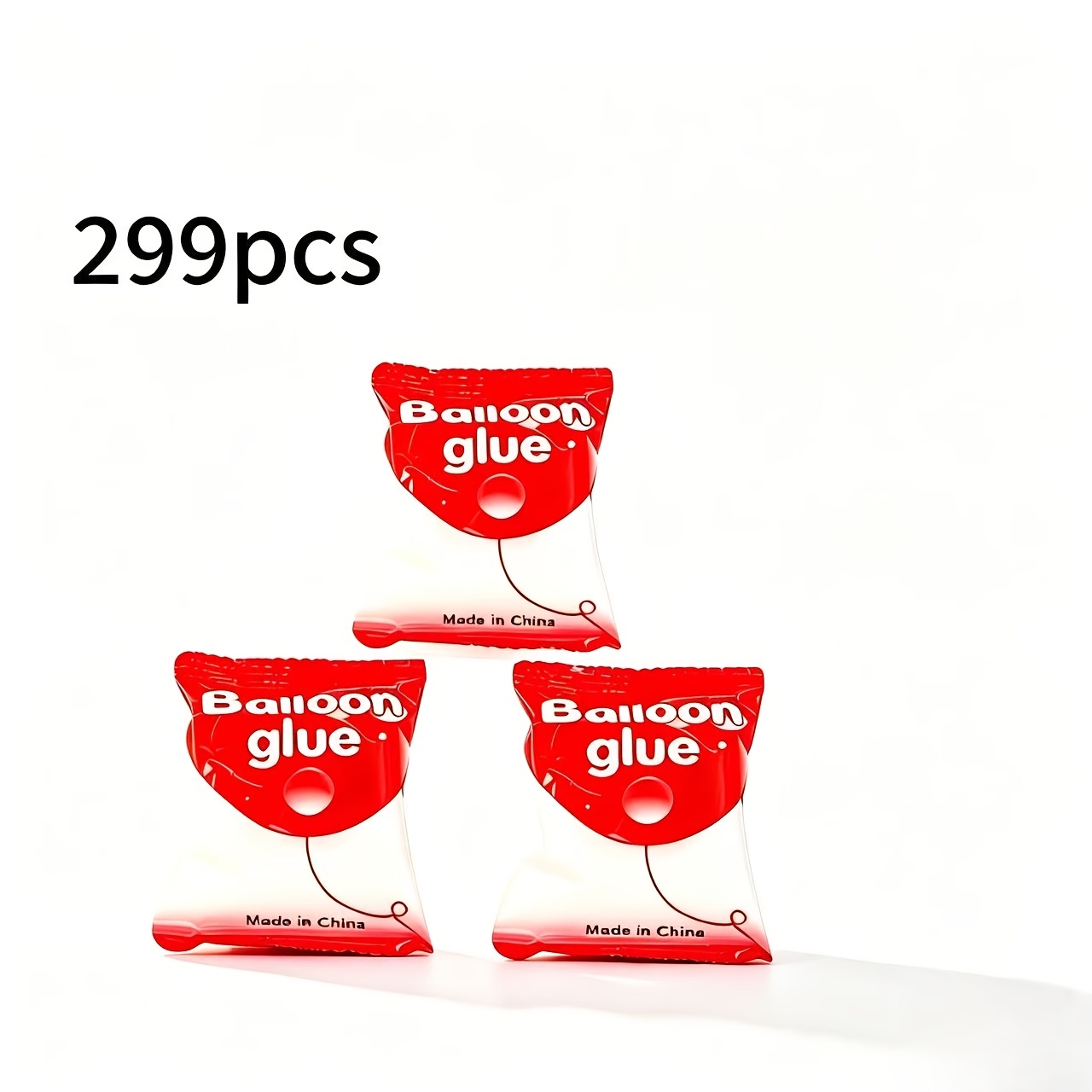 TEMU Accessoires pour ballons 299 pièces avec points adhésifs pour fixer les ballons au plafond ou aux murs, convient pour les fêtes d'anniversaire,