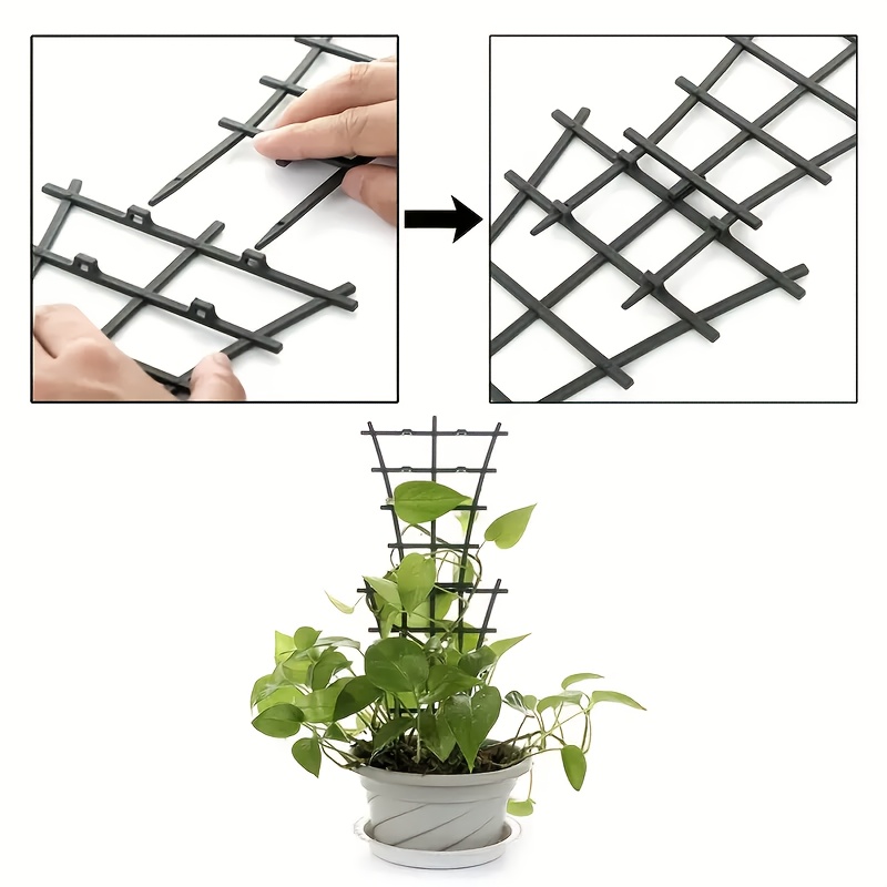 4pcs plant climbing bracket   spliced and disassembled suitable for orchids roses artificial plants potted plants etc suitable for households greenhouses gardens   etc suitable for