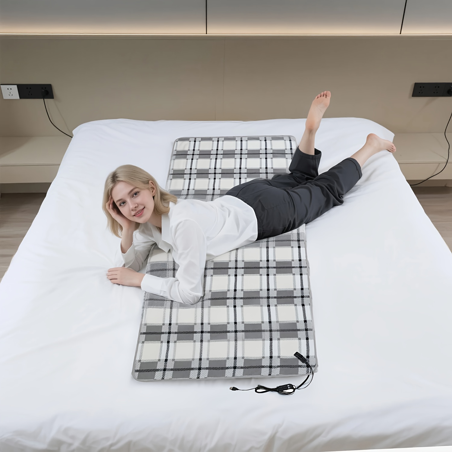 Couverture à carreaux Afbeelding 2