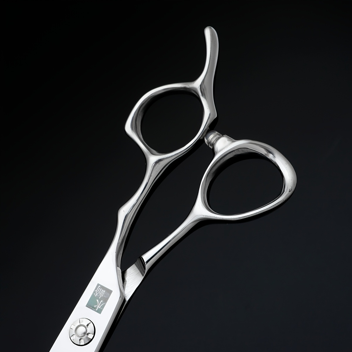 High-End Hairdressing Scissors, High-Polish Stainless Steel