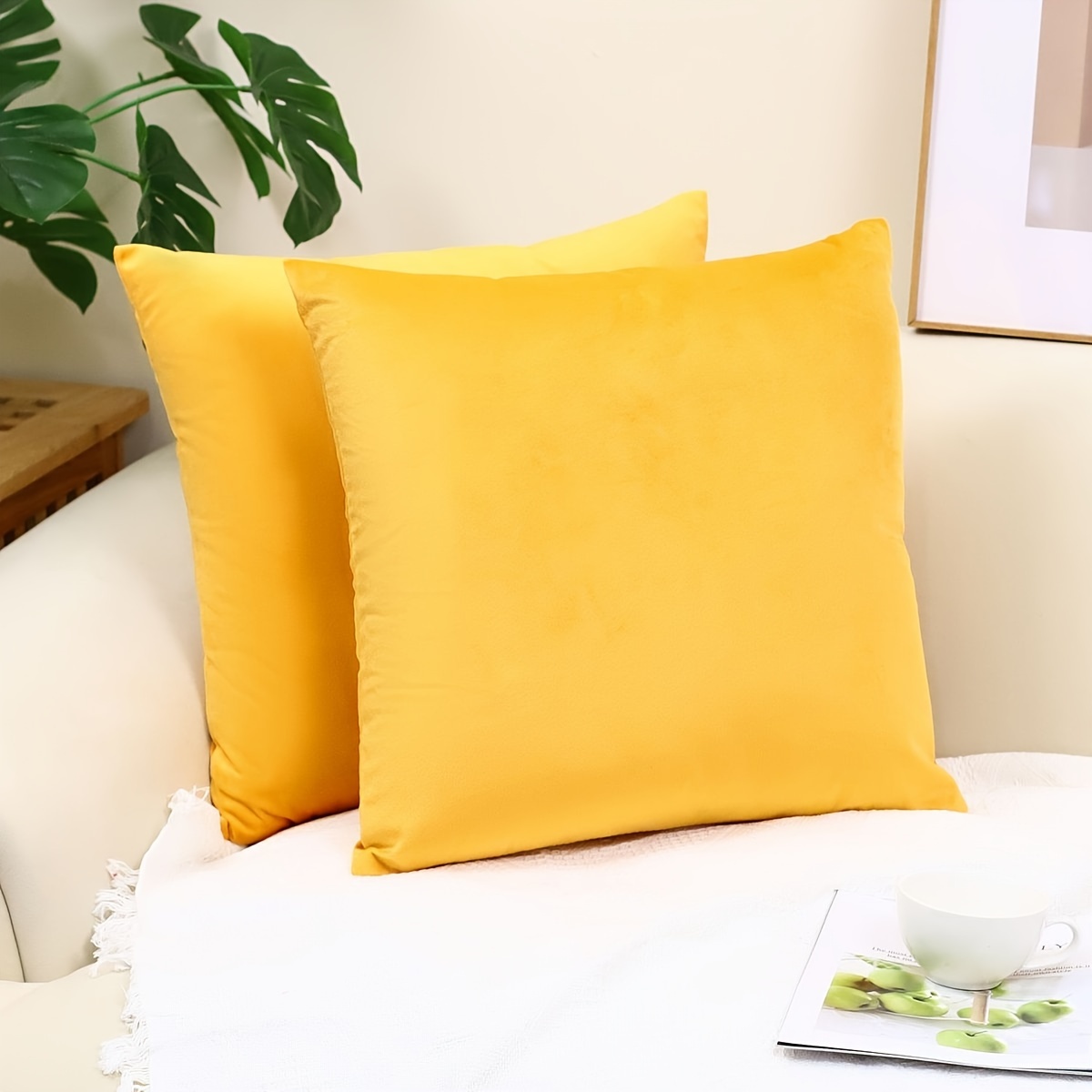 1pc dutch velvet flat pillow cover cushion cover solid   and comfortable for living room bedroom sofa velvet plain pillow cover cushion cover does not   pillow core details 0