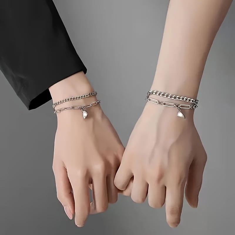 Boyfriend And Girlfriend Bracelets Matching - Temu