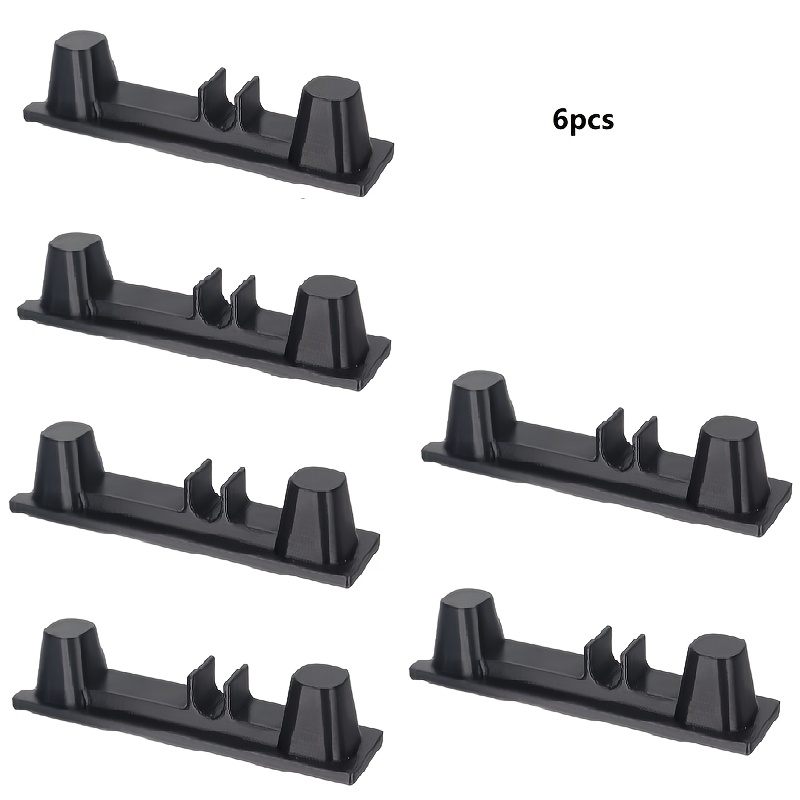 TEMU 6 protectores de instalación de asientos de coche compatibles con VW T5 , tapas de instalación de asientos de rápida, adicionales para soportes