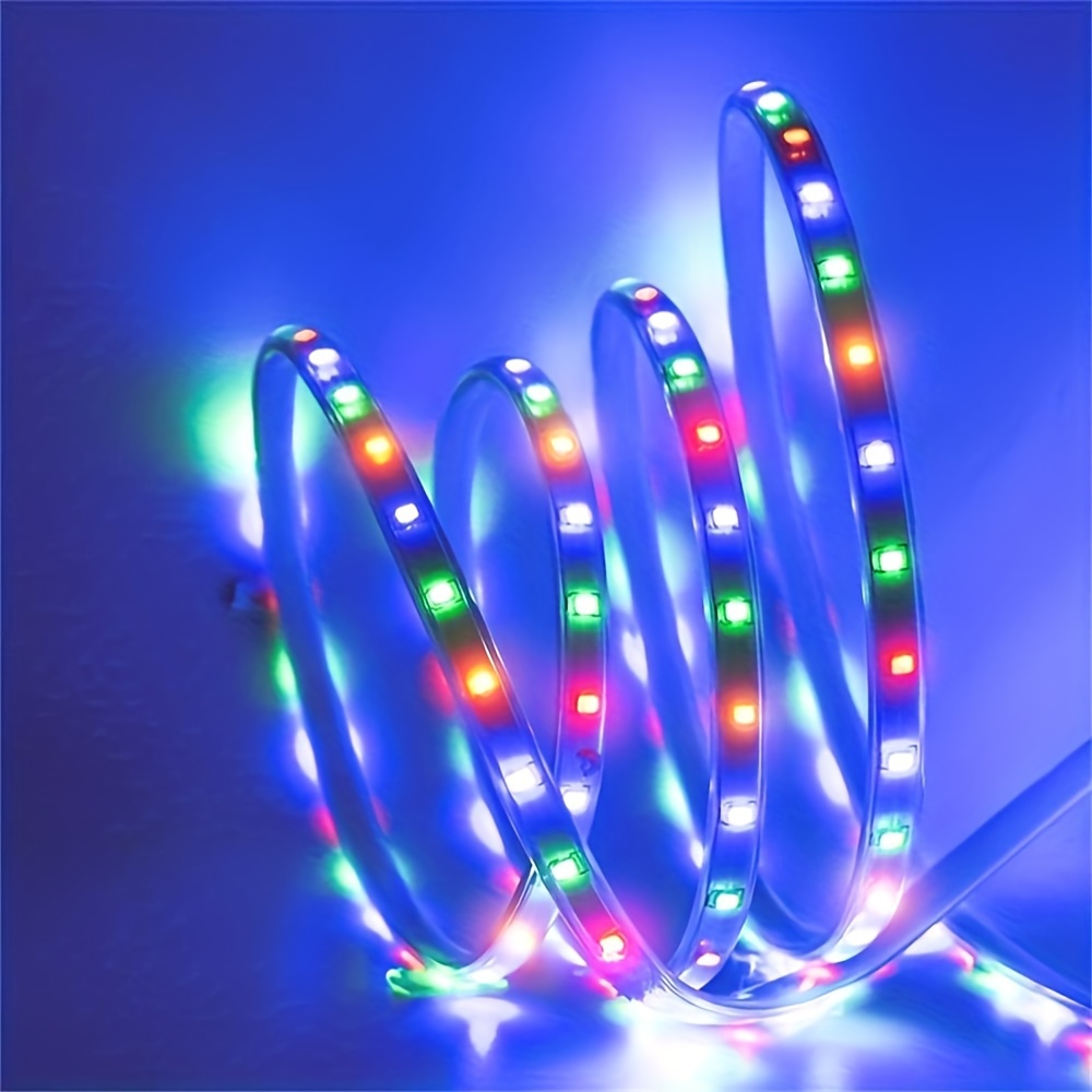 solar led strip light outdoor 8 modes solar powered fairy lights with infrared sensor energy efficient solar lamp strip for christmas garden patio lawn tree house halloween decor 1pc details 7