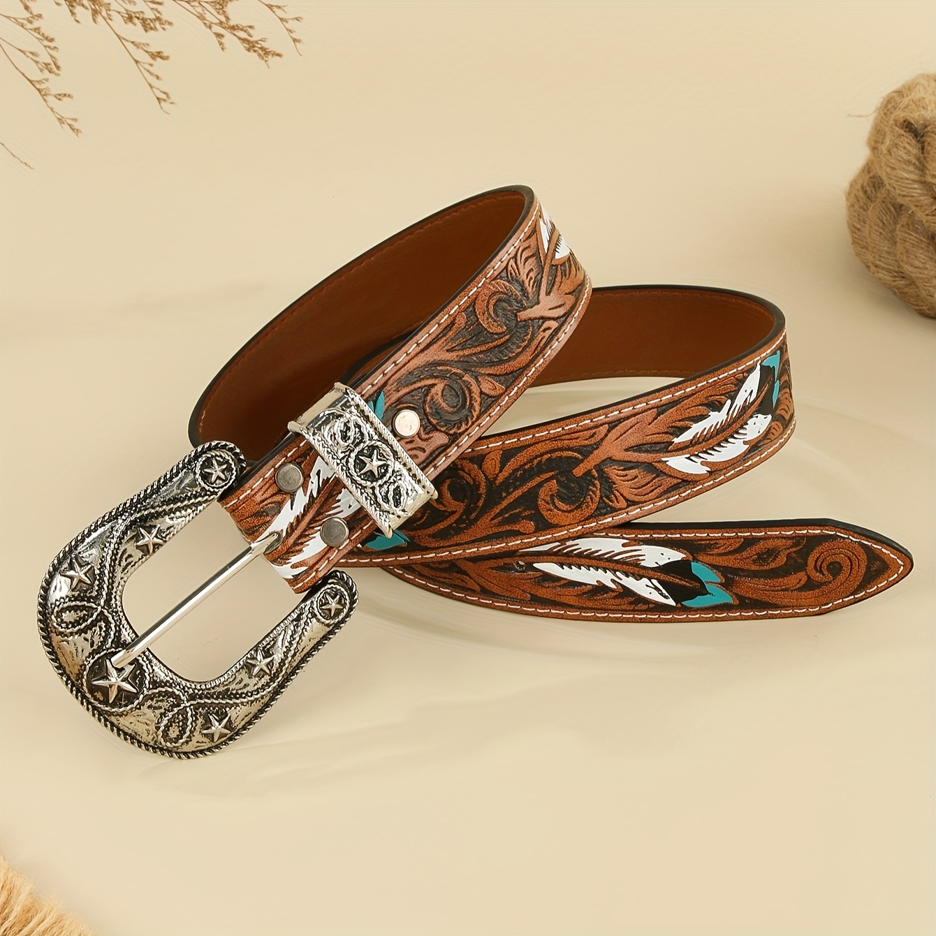 western belt sold on Temu United States