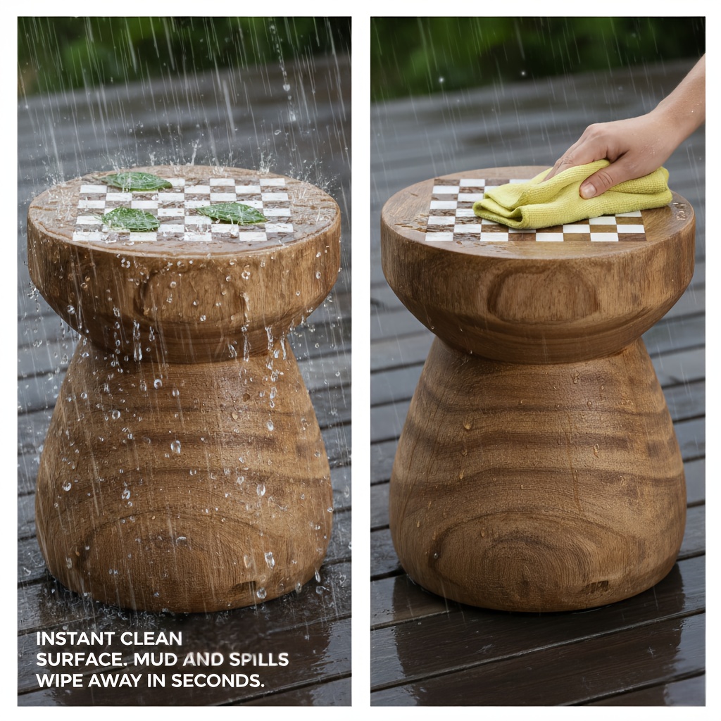 Modern Concrete Side Table, 14
