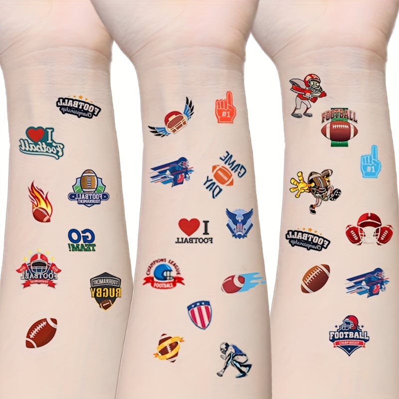 2 Stück Wm nationalflagge Fußballverband tattoo aufkleber - Temu