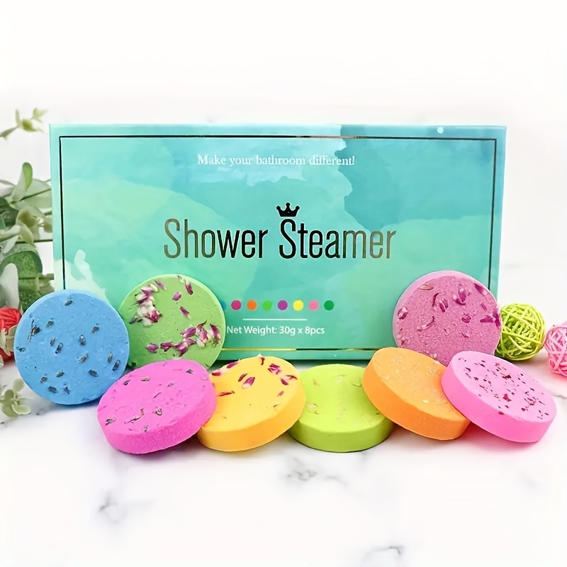 shower steamers set assorted spa fragrance tablets essential oil   for   gift box included details 1