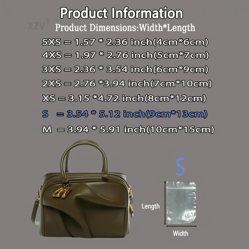 100 Transparent Self-Sealing Plastic Bags with Tight-Locked Edges