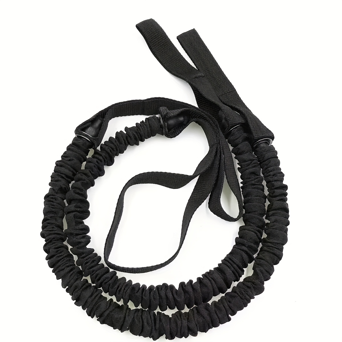 TEMU Lot de 2 accessoires pour bande de résistance, corde de tension pour roue abdominale, corde élastique, bande de tension, bande de résistance,