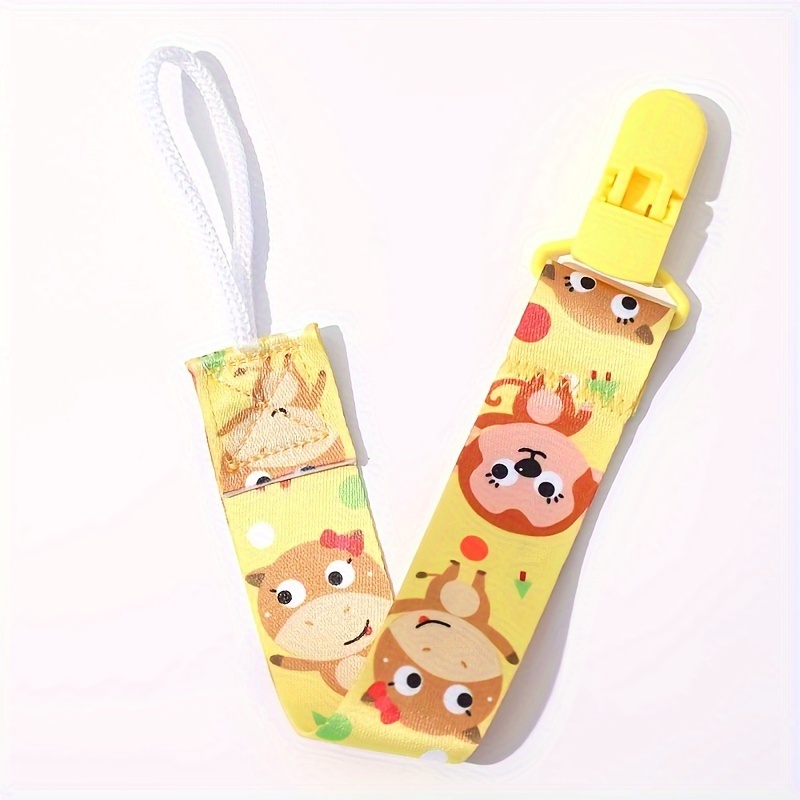 1pc PanLynner Youngsters Soothing Item Holder Clip, Cute Animal Designs, Durable Material, Ideal for Boys and Girls, Perfect Christmas Halloween Gift, Youngsters Soothing Item Clip