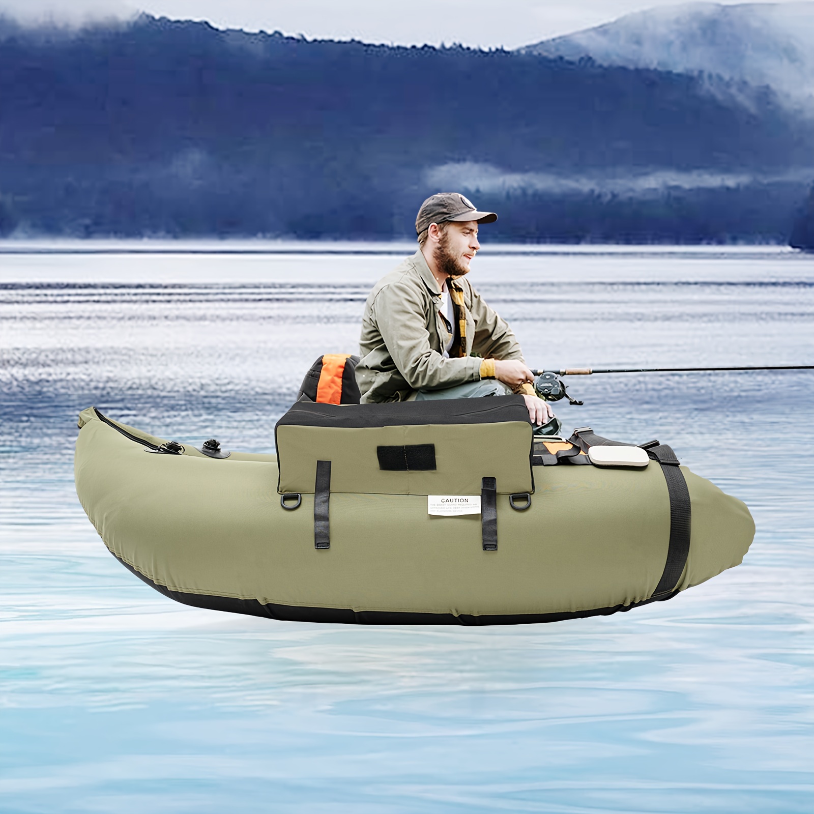 Frameless Fishing Boat Portable Inflatable Fishing Boat Raft Used In Oceans  Lake