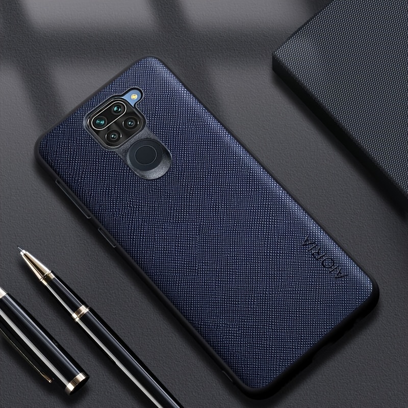 TEMU Phone Case: Case For Xiaomi Redmi Note 9 8 Pro 9s Luxury Business Solid Color
