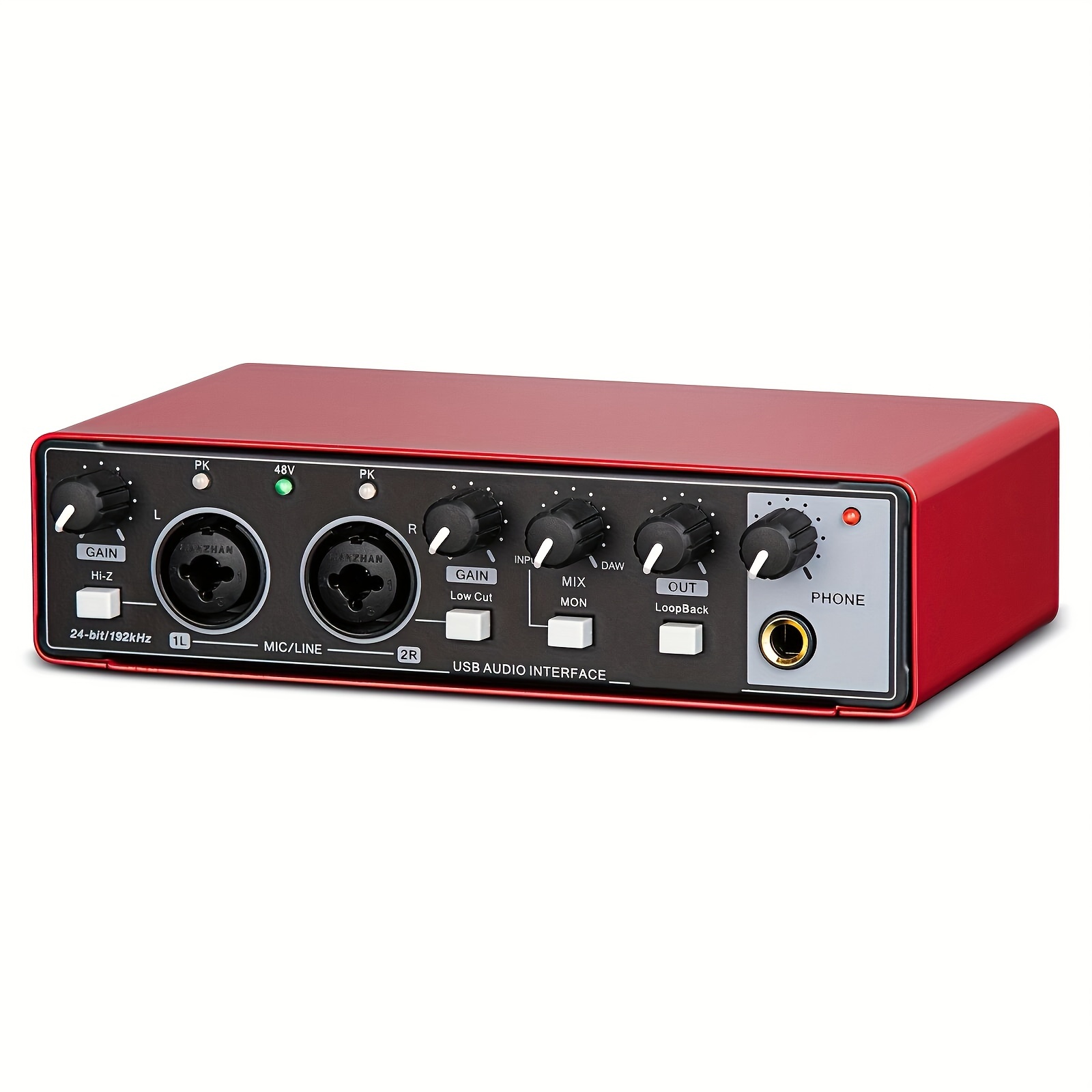 Amazon.com: USB Audio Interface for PC Computer Recording
