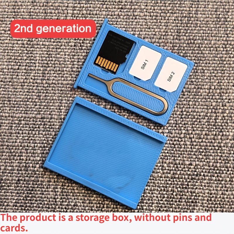 Card Storage Case, Convenient To Carry, Stores /memory Card Cards, Mini And Compact, Drop-proof And Dust-proof