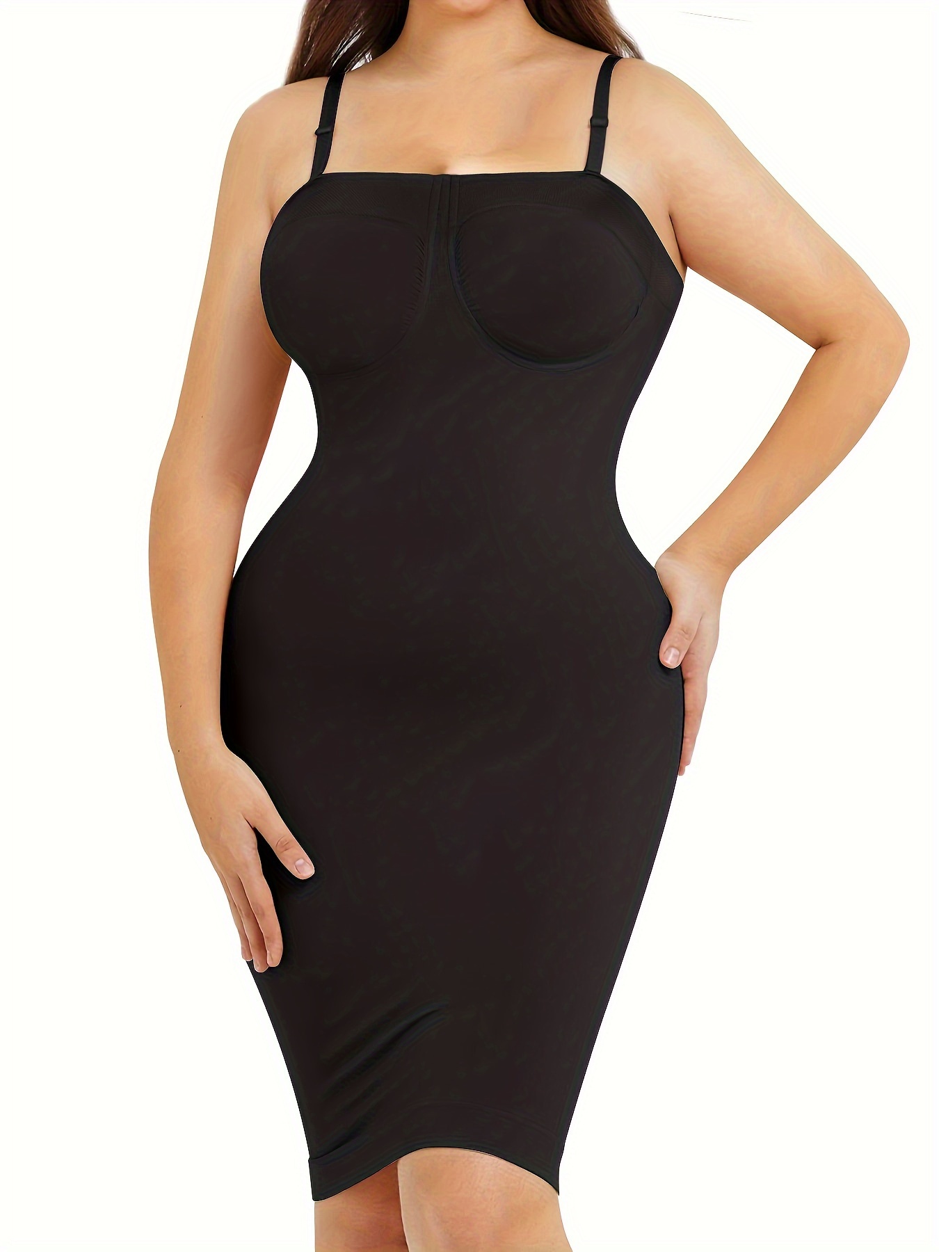 Seamless Strapless Shaping Dress Tummy Control Slimming Body
