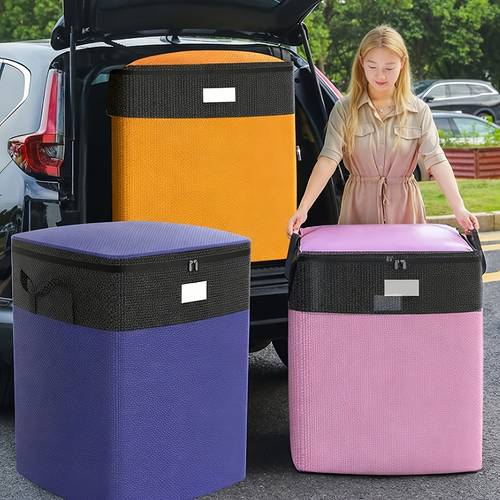 heavy duty extra large moving bags waterproof zippered storage for comforters pillows clothes durable reusable packing bags for moving