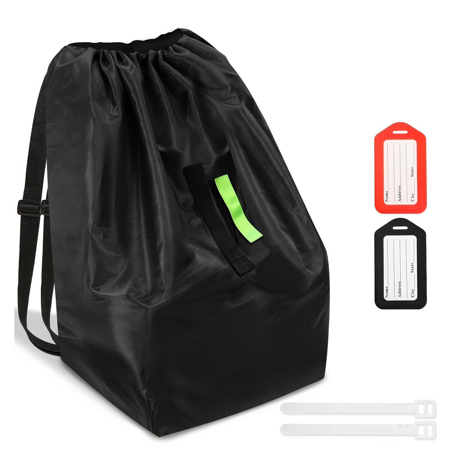 E-shop Autositztaschen für Flugreisen, Strapazierfähiger Autositzbezug für Flugreisen, Autositz-Reisetasche mit Schultergurten