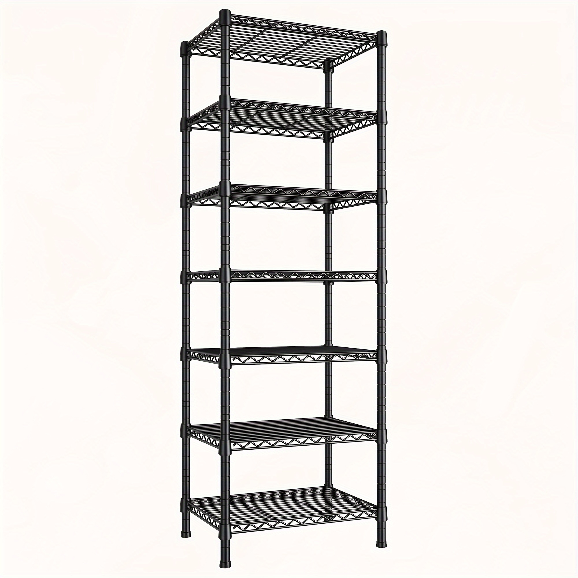 

7-tier Metal Shelving Unit, 71''h ''w ''d, 1176 Lbs Weight Capacity, Adjustable Garage Shelving For Storage, Heavy Duty Shelves For Kitchen, Living Room, Bathroom Etc