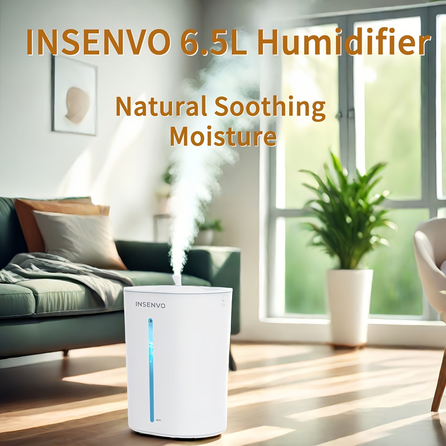 

Suitable For , Nurseries, Ultrasonic Mist Humidifier, Humidifier, :6.5l, 3 , To ,