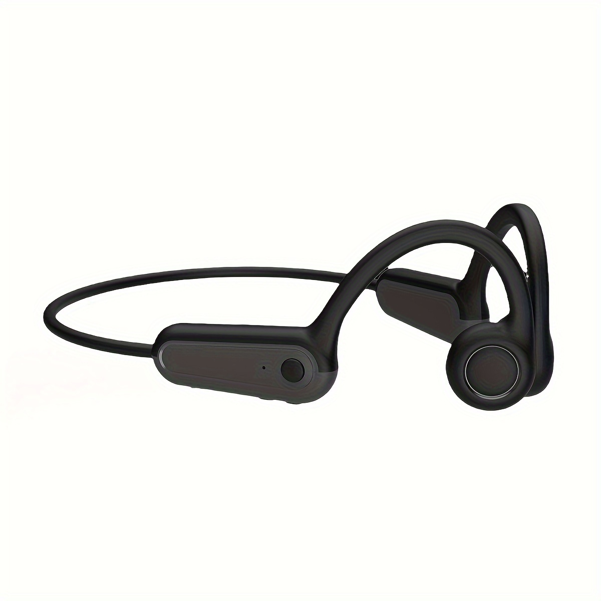 TEMU True Wireless Bone Conduction Headphones, 2024 Upgrade Open-ear Headset Workout Headphones With Microphones, 11hr Playtime Earphones For Sports,