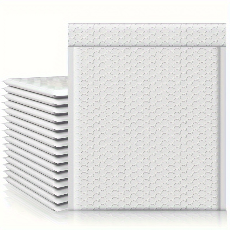 

50pcs White Hexagonal Mailers 9x11.8" - , Waterproof Polyethylene Shipping Bags, Medium Size For Clothes, Cosmetics & Daily - Ideal For Halloween, Christmas, Weddings, Valentine's, Thanksgiving