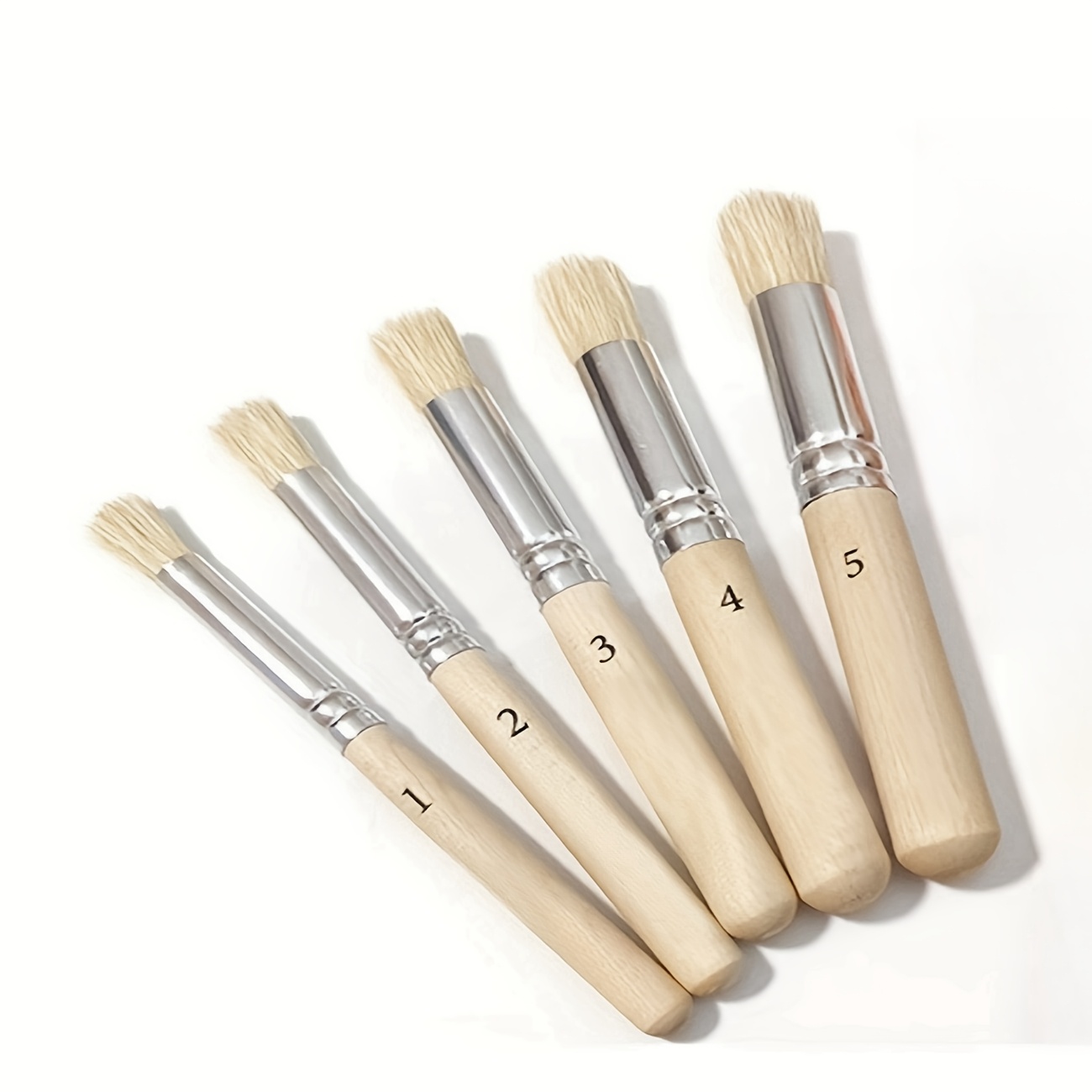 Pinceles De Pintura 25 Multiusos Para Acrílico Y Acuarela Color De Las