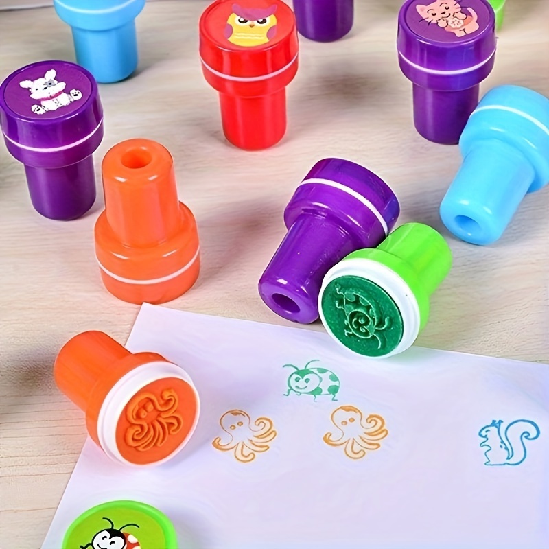 26/52pcs Colorful Animal Stamp Set for Kids