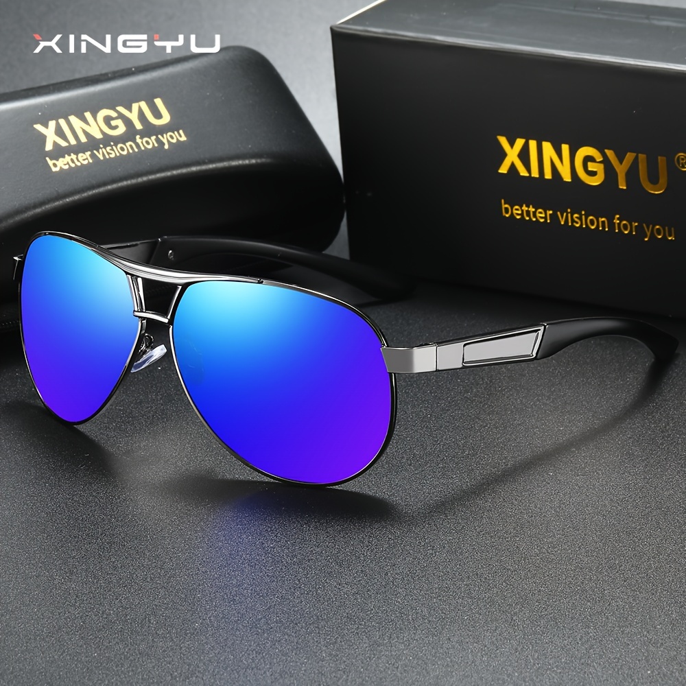 

Xingyu Classic Polarized Glasses, For Men Women Casual Business Outdoor Sports Party Vacation Travel Driving Fishing Supply Photo Prop, Ideal Choice For Gift