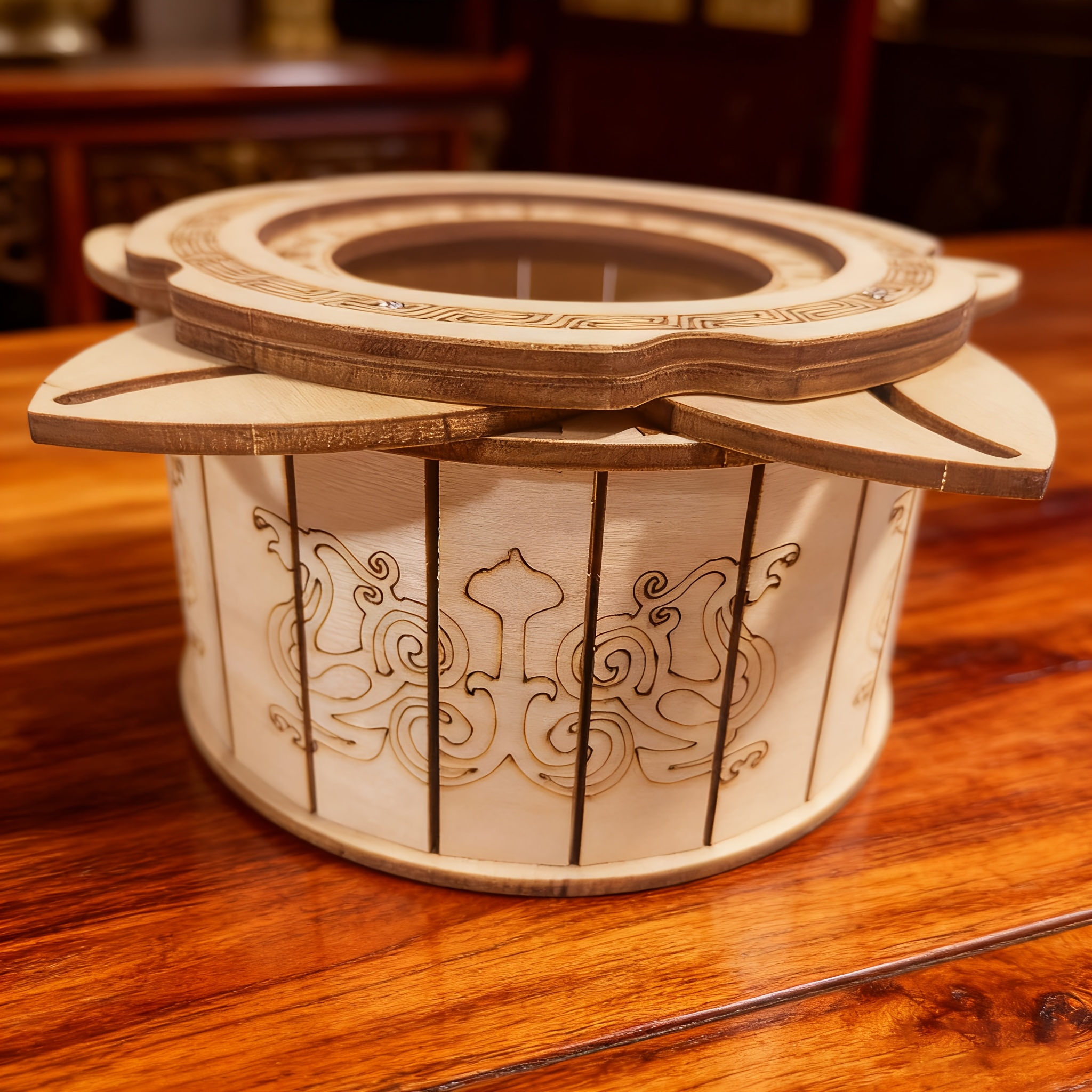 3D Wooden Puzzle Kit for Assembly, Holiday Gift