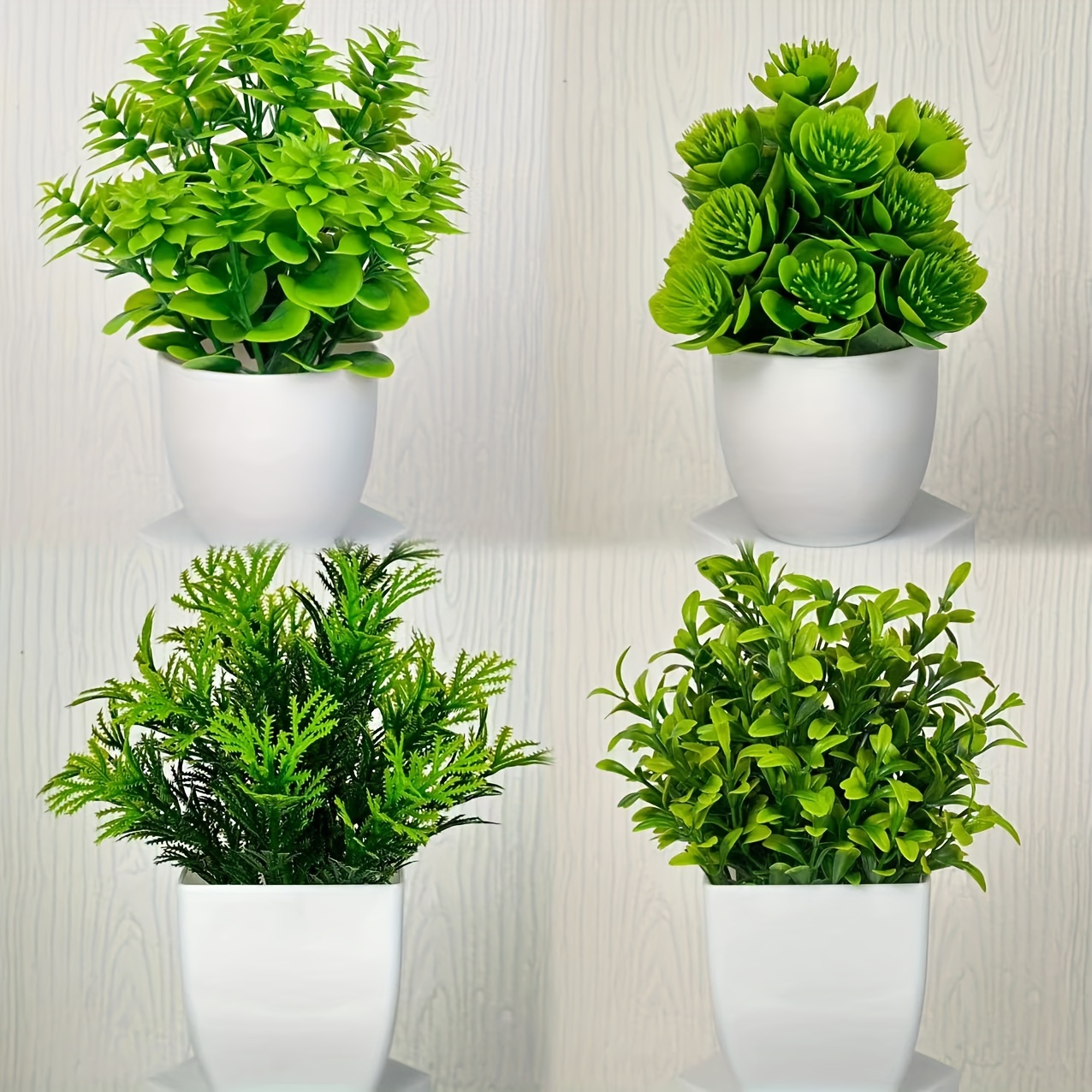 4/6 stck mini knstliche blumenpflanzen ( tpfen) - Temu Germany