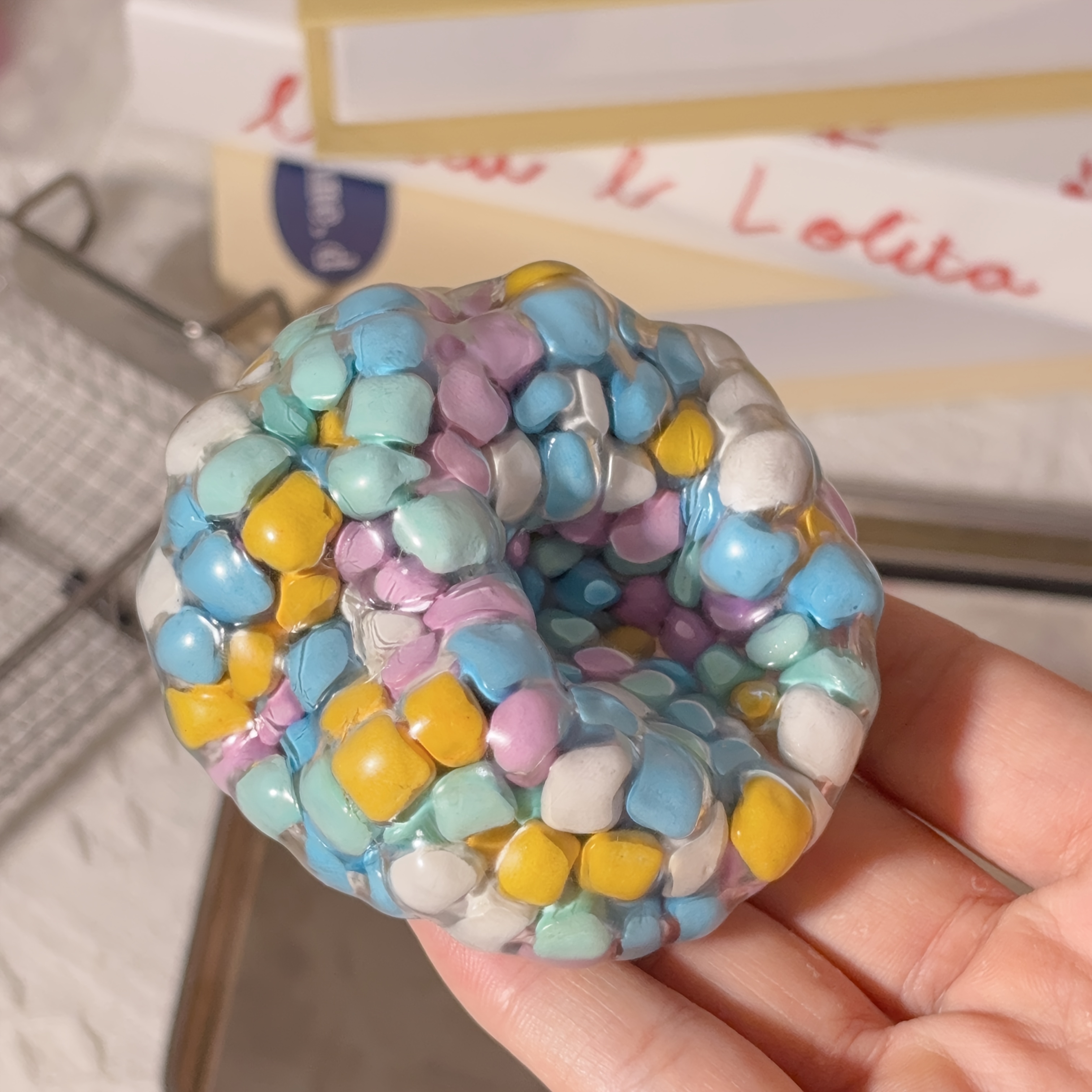 Image of A Fun Handmade Xylitol Ball, A Squeeze Toy, Perfect For Making And Interesting Toys, For Family Gatherings, Holiday Parties, Eid, Carnivals, Easter