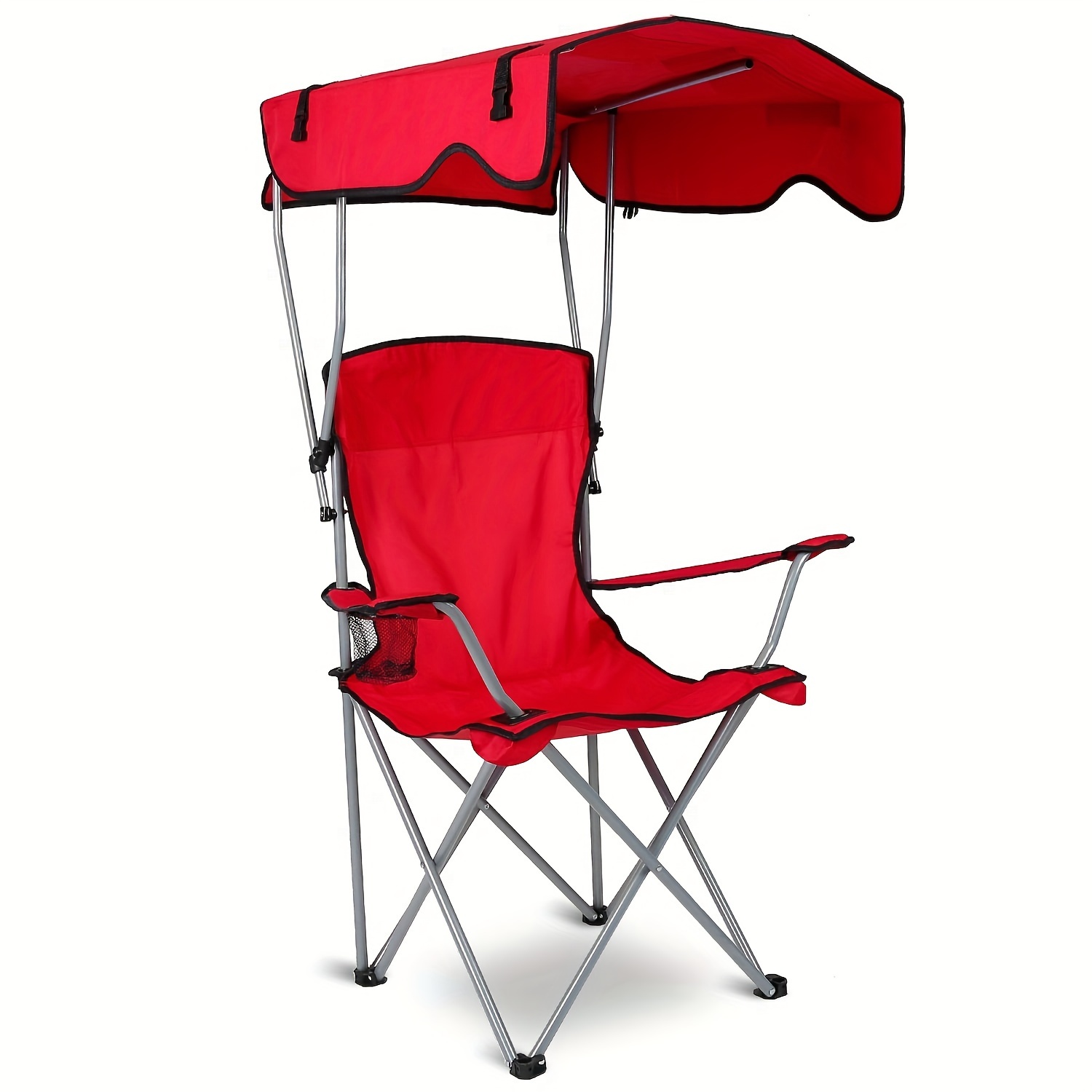 

Foldable Beach Sun Chair, Sun Protection Camping Lawn Sun Chair, Load-bearing 330 Pounds, Folding Seat