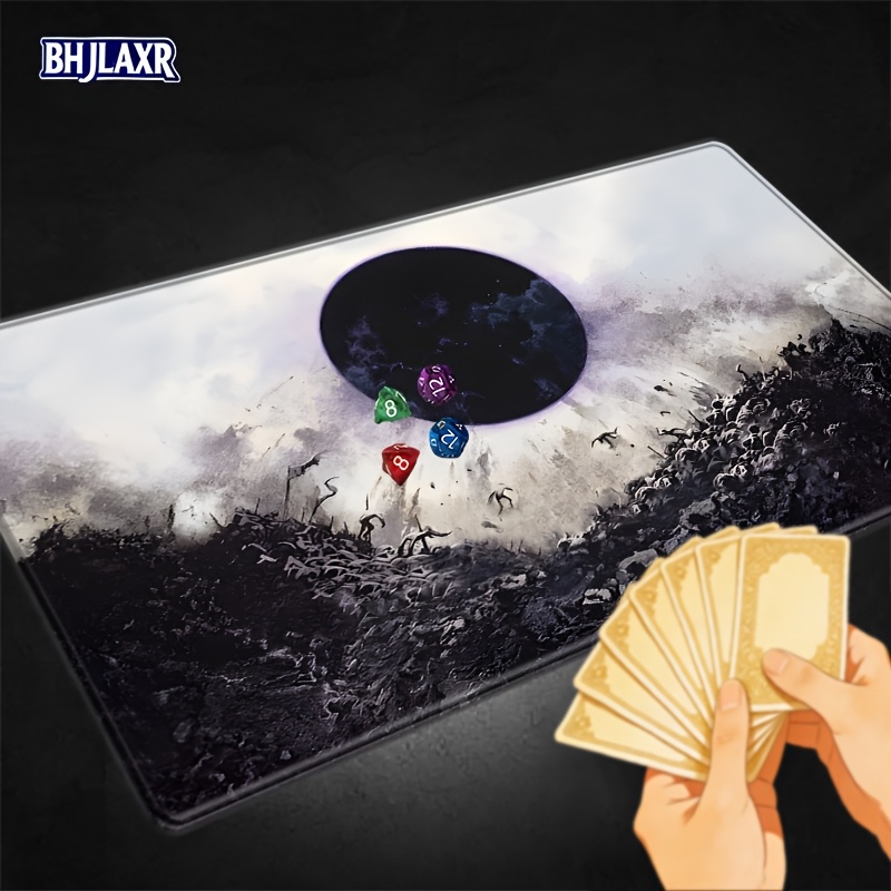 Ink Wash Black Hole Apocalypse Playmat for TCG