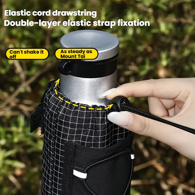 Outdoor Hiking Backpack with Shoulder Strap and Water Bottle Storage