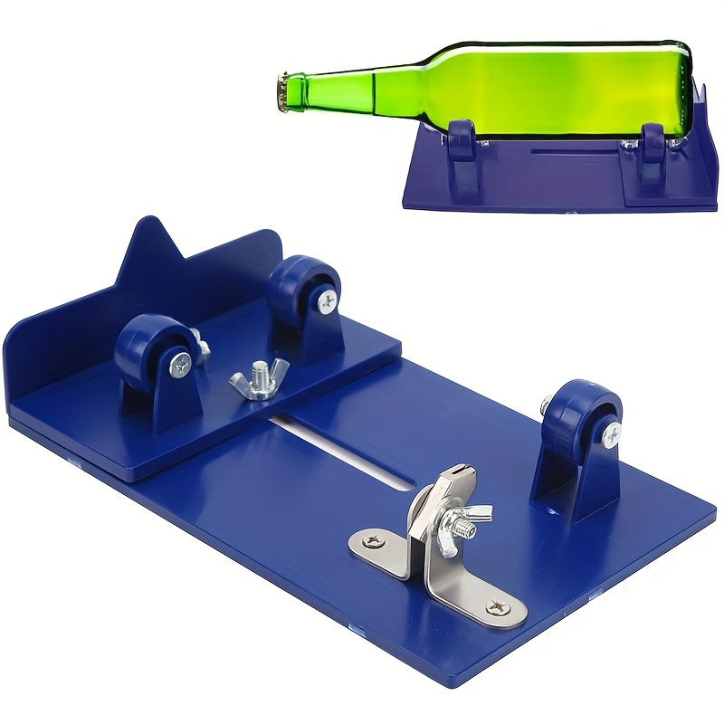 E-shop Glasflaschenschneider, Glasschneider, DIY-Schneidemaschinen-Set, Scharfer Hartmetallschneidkopf Schneidwerkzeug