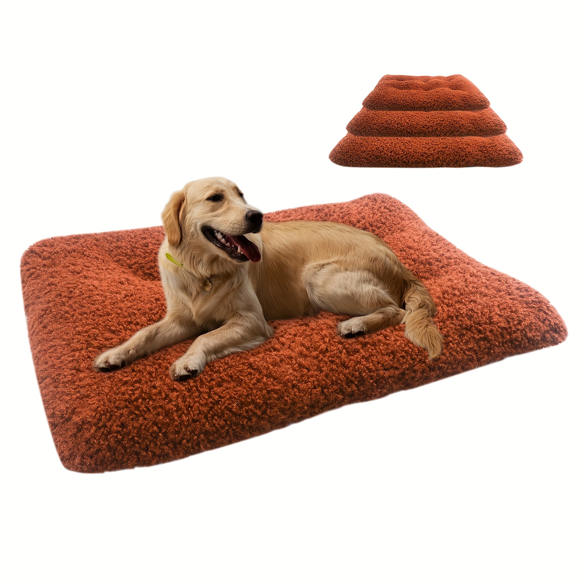 

Orthopedic Dog Bed For Large/medium Dogs, Dog Bed With Soft And Waterproof Surface, Machine Washable, Anti-slip Bottom, For Dogs Up To 110 Lbs, Brown, M