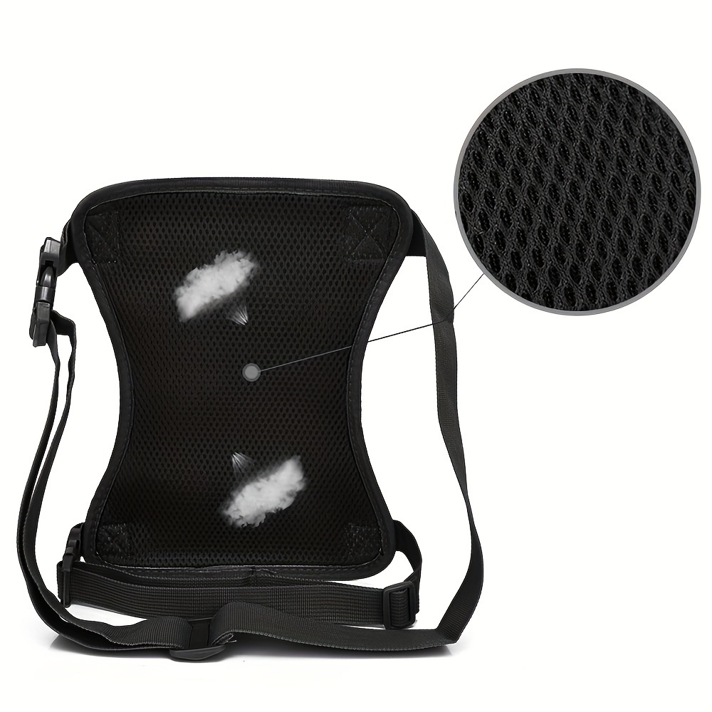 men nylon drop legs bags fashion hip waist pack thigh fanny packs multifunction riding male shoulder messenger bag details 1
